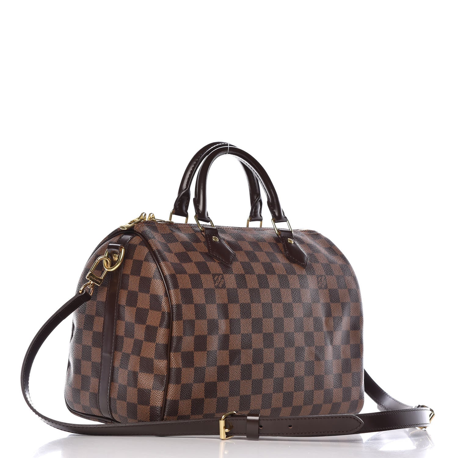 Louis Vuitton Damier Ebene Speedy Bandouliere 30 3 of 12