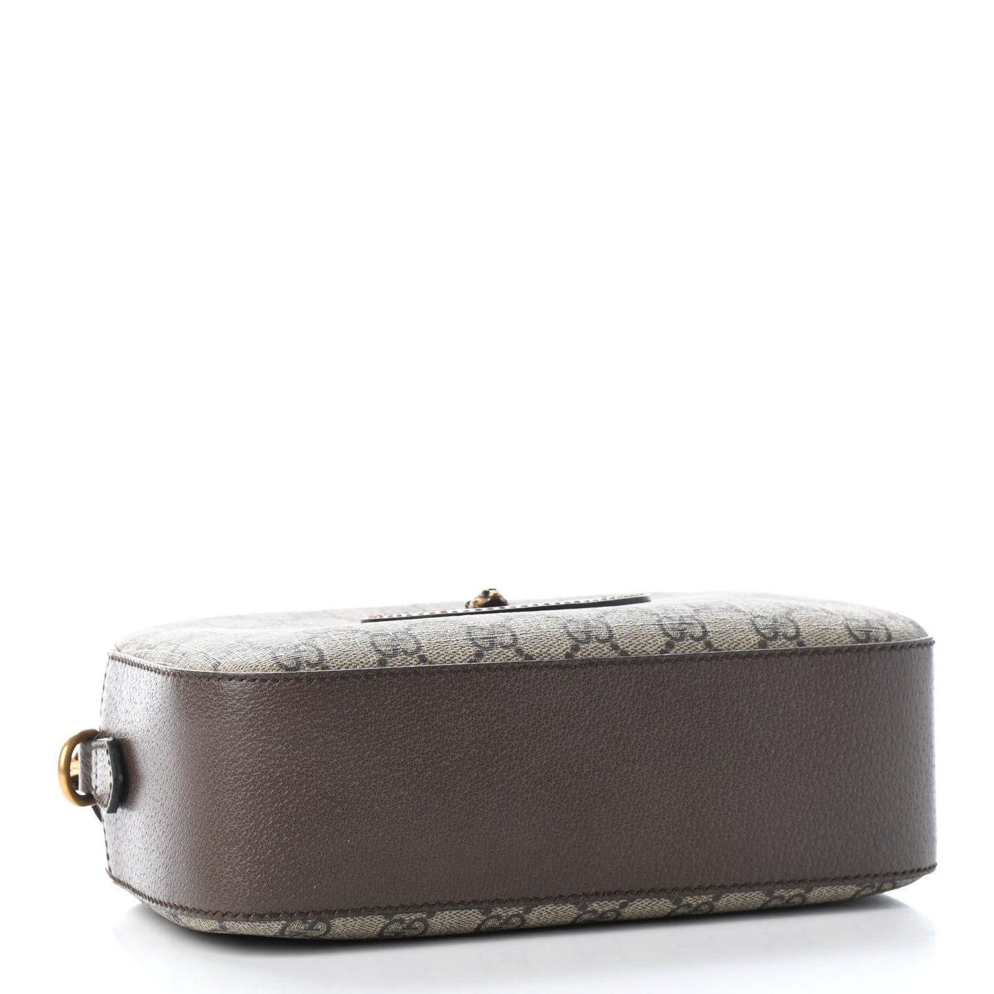 GG Supreme Monogram Web Neo Vintage Shoulder Bag Beige New Acero Crop