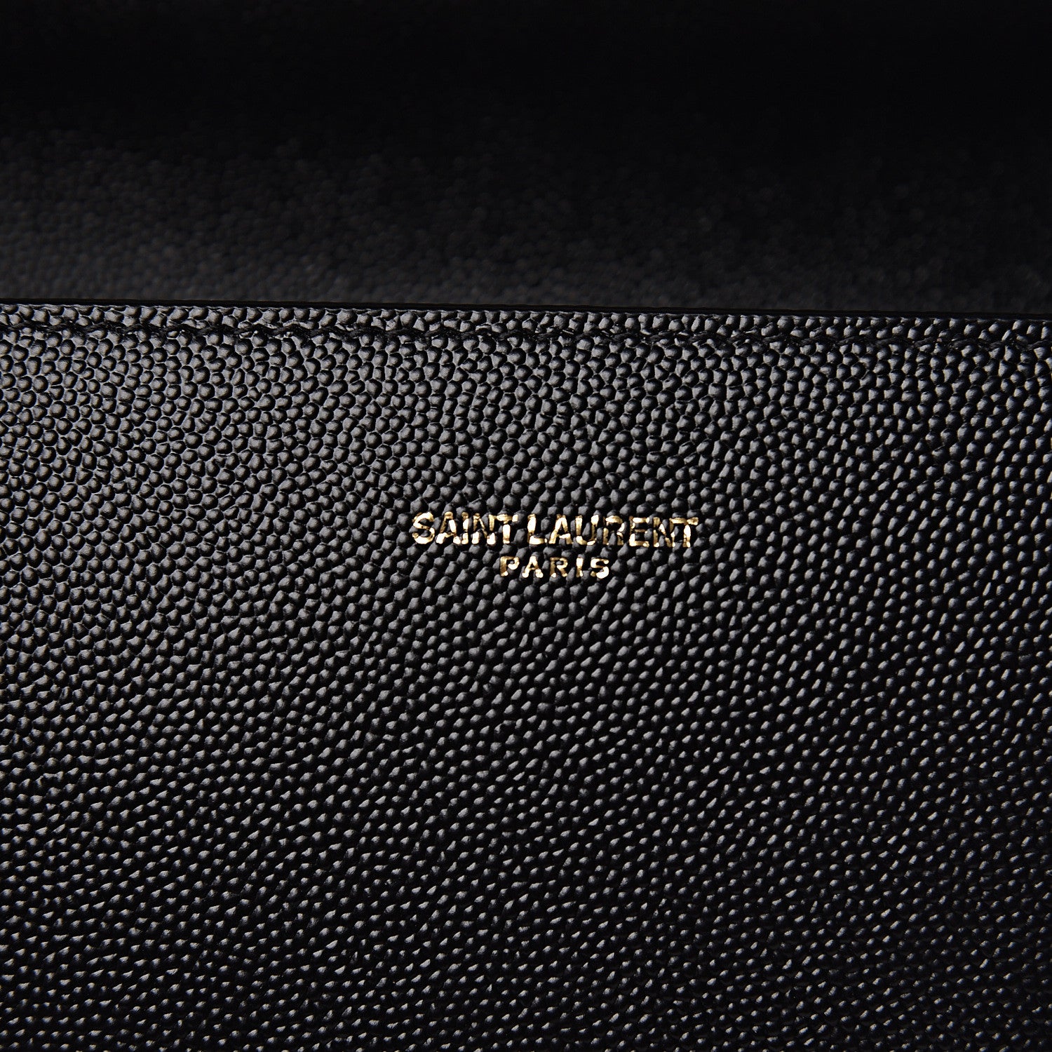 Saint Laurent Grain de Poudre Medium Classic Monogram Cassandra Top Handle Black Rouge Legion 7 of 13
