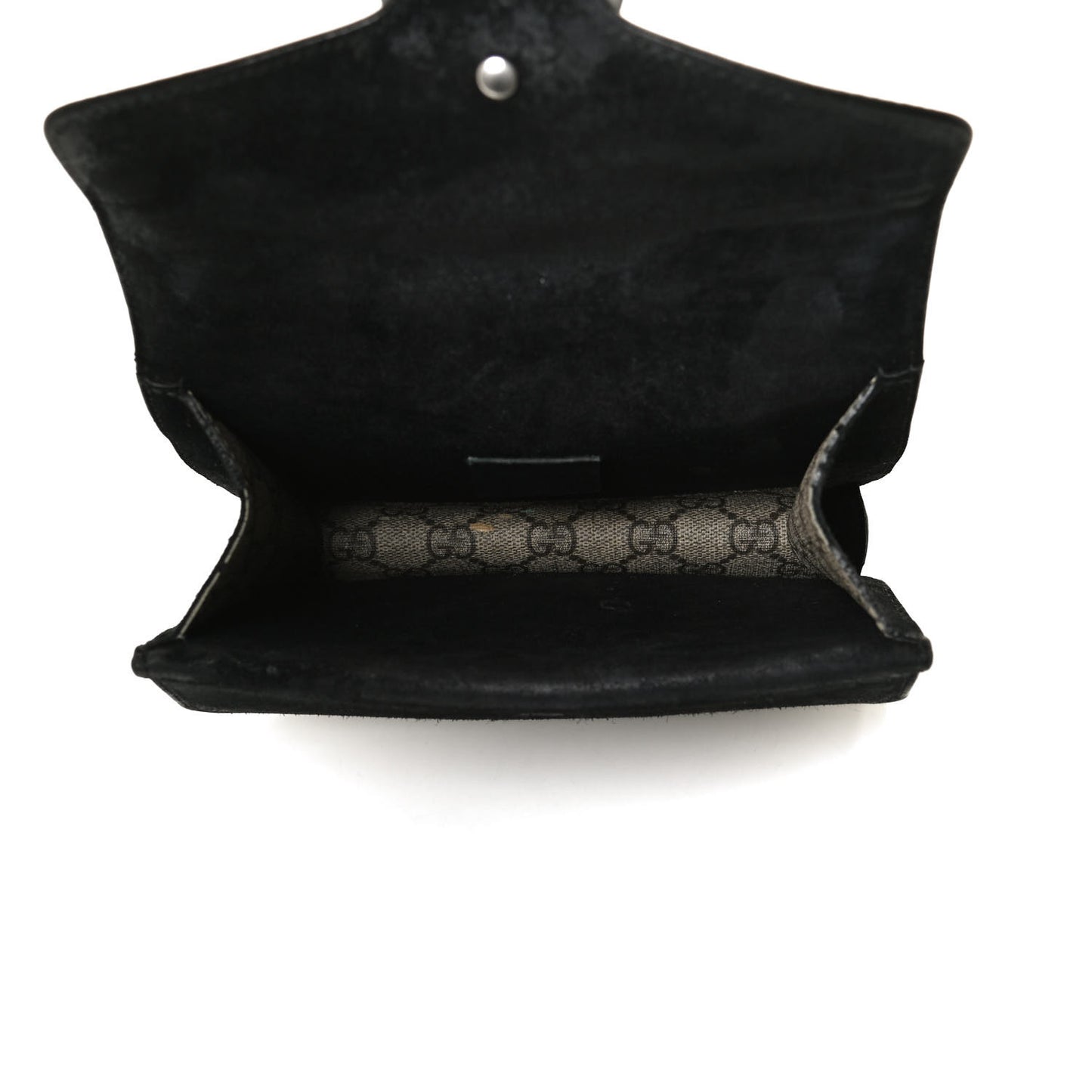 GG Supreme Monogram Mini Dionysus Shoulder Bag Black