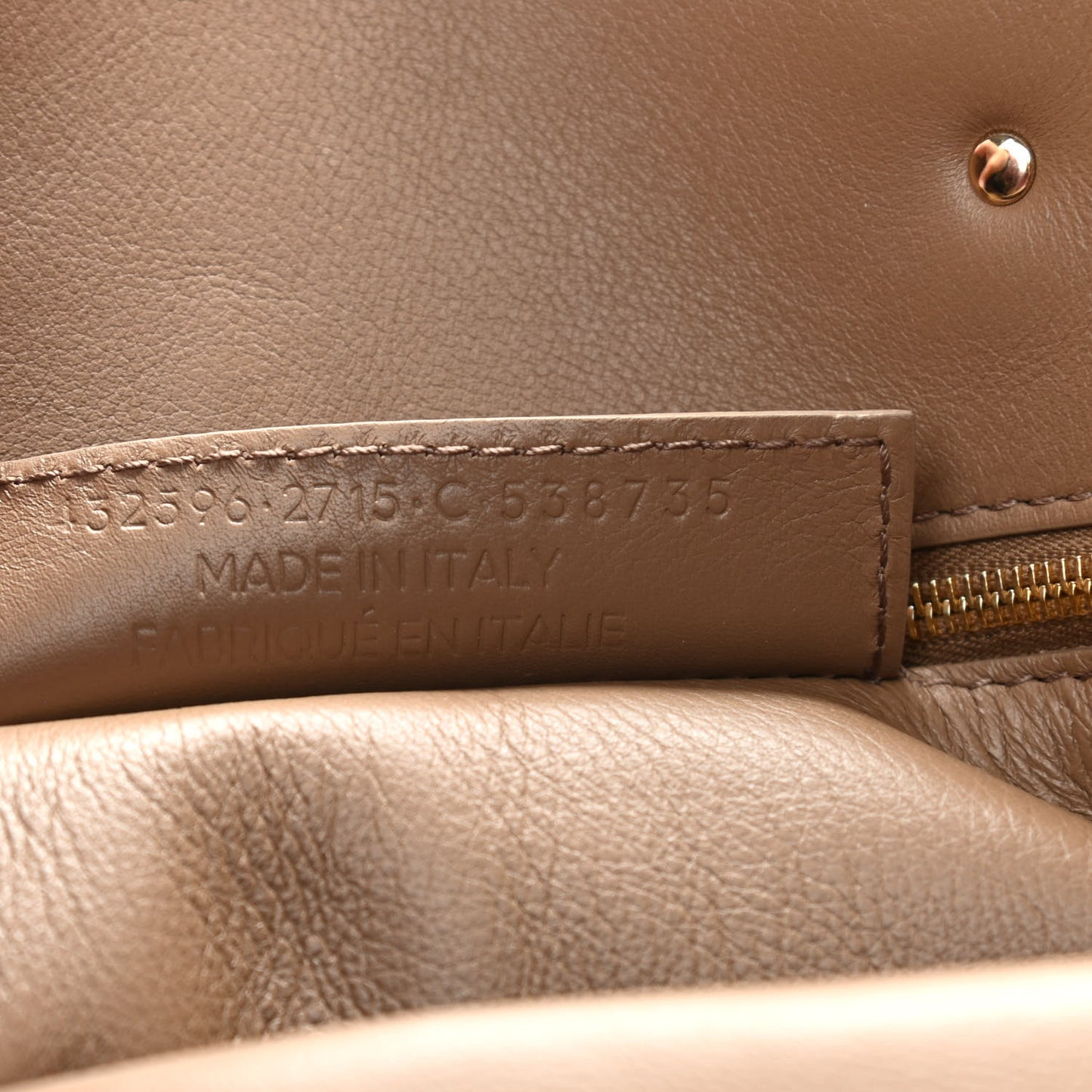 Shearling Papier B4 Zip Around Tote Marron