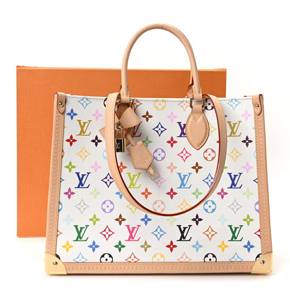 Louis Vuitton LV X TM Monogram Multicolor Onthego MM White 9 of 9