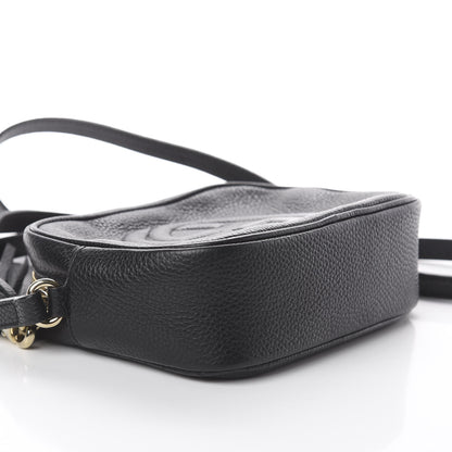 Gucci Pebbled Calfskin Small Soho Disco Bag Black 5 of 7