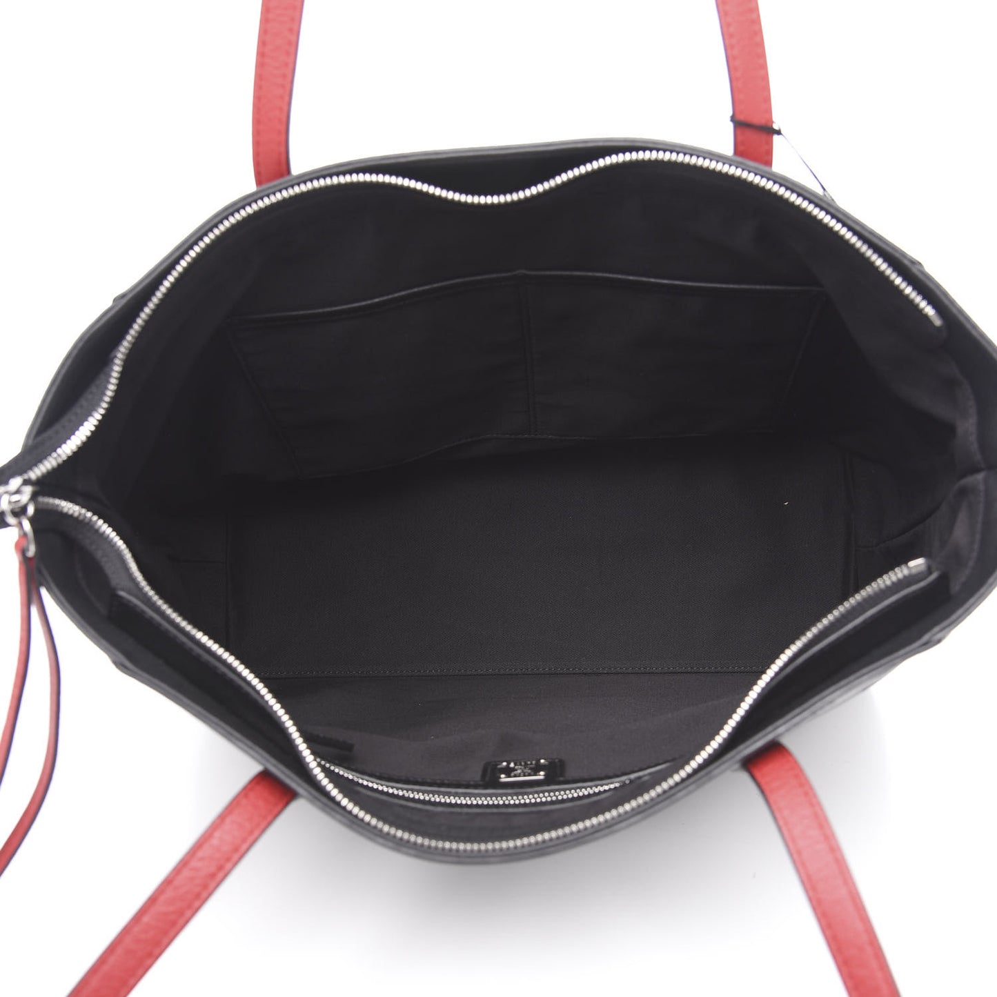 Calfskin Ottomar Monogram Medium Klara Shopper Tote Black