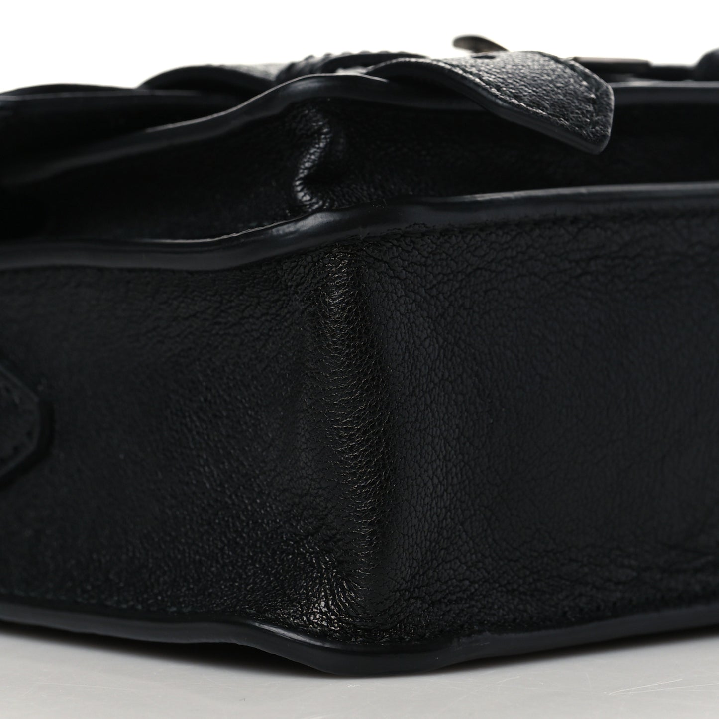 Lambskin Micro PS1 Satchel Black