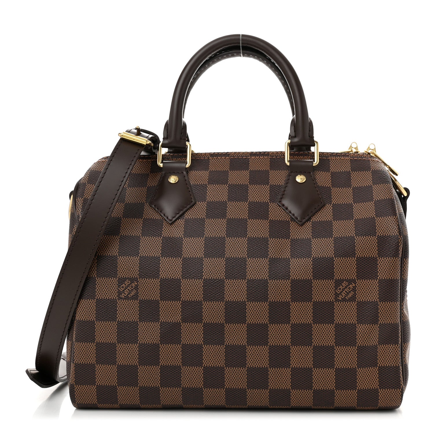 Louis Vuitton Damier Ebene Speedy Bandouliere 25 1 of 10