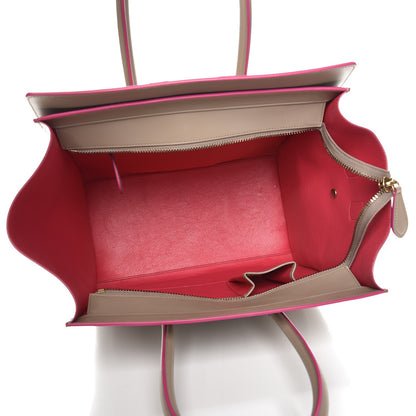 Celine Smooth Calfskin Mini Luggage Beige 5 of 10