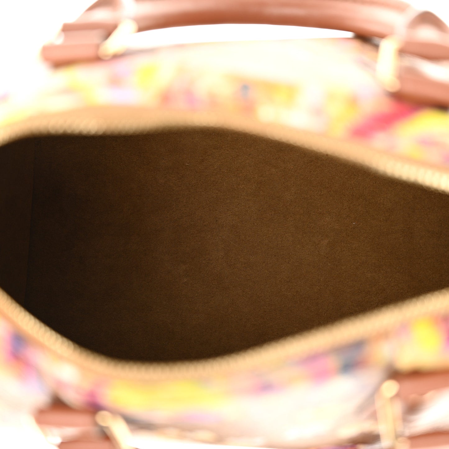 Metallic Monogram LV Garden Speedy Bandouliere 25 Gold