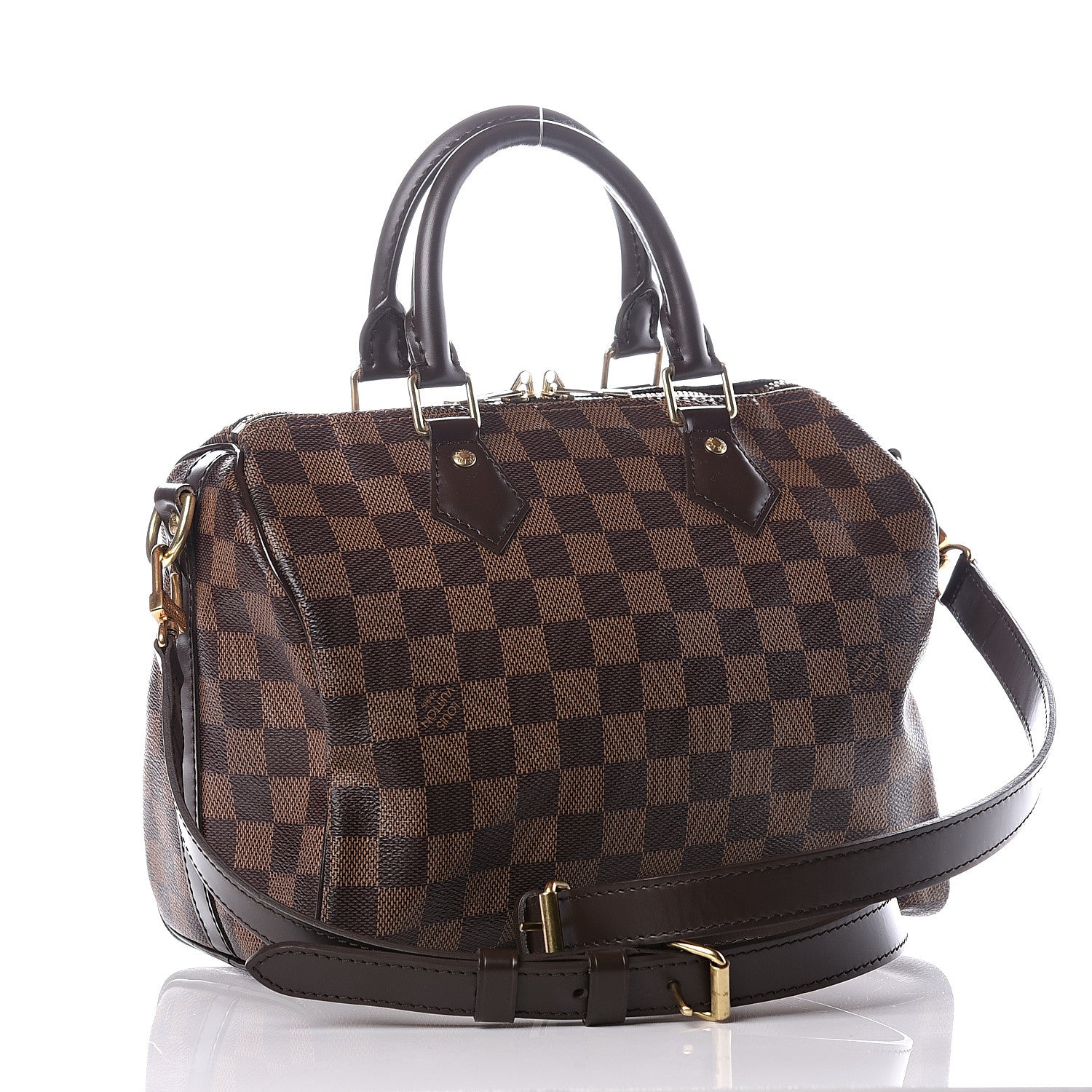 Louis Vuitton Damier Ebene Speedy Bandouliere 25 2 of 9