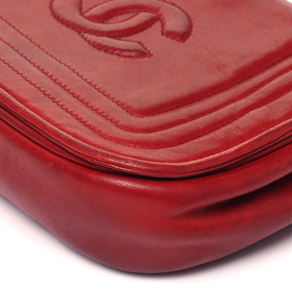 Chanel Lambskin Mini CC Timeless Flap Red 8 of 8