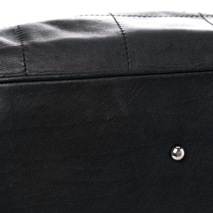 Chanel Lambskin Square Stitched Large Tote Black 14 of 22