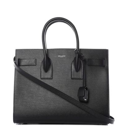 Saint Laurent Grain De Poudre Small Sac De Jour Black 1 of 12