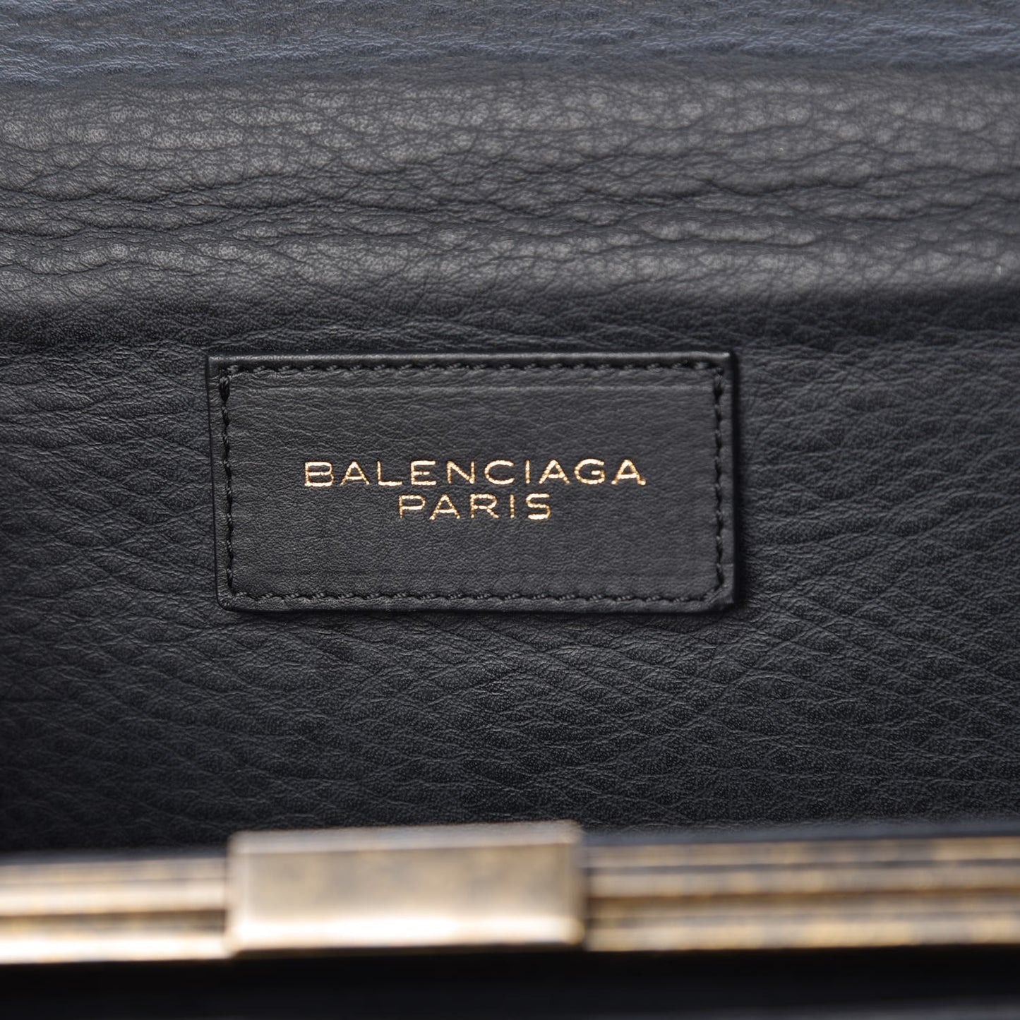 Calfskin Classic Hardware City Long Clutch Black