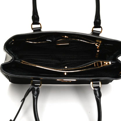 Prada Saffiano Lux Medium Tote Black 5 of 14