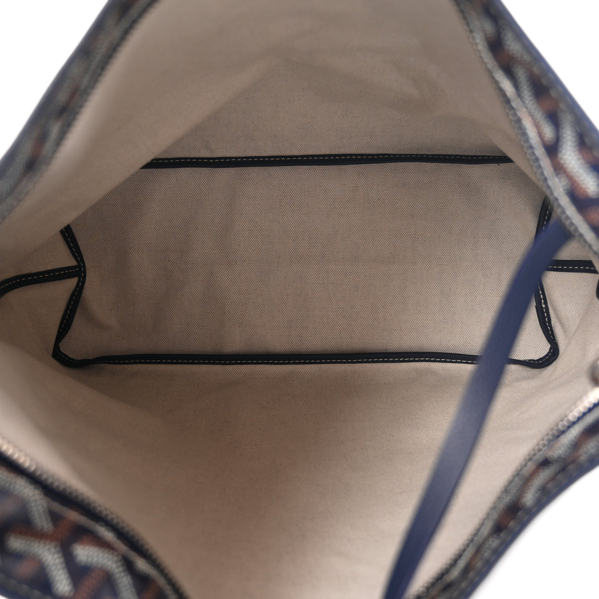 Goyardine Boheme Hobo Navy Blue