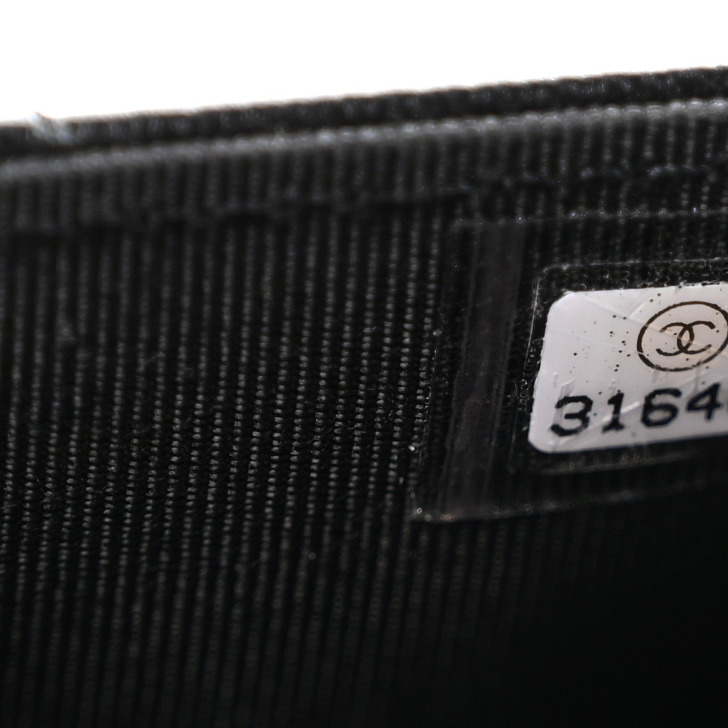 Chanel Lambskin Quilted Flap Card Holder Wallet Black 7 of 8