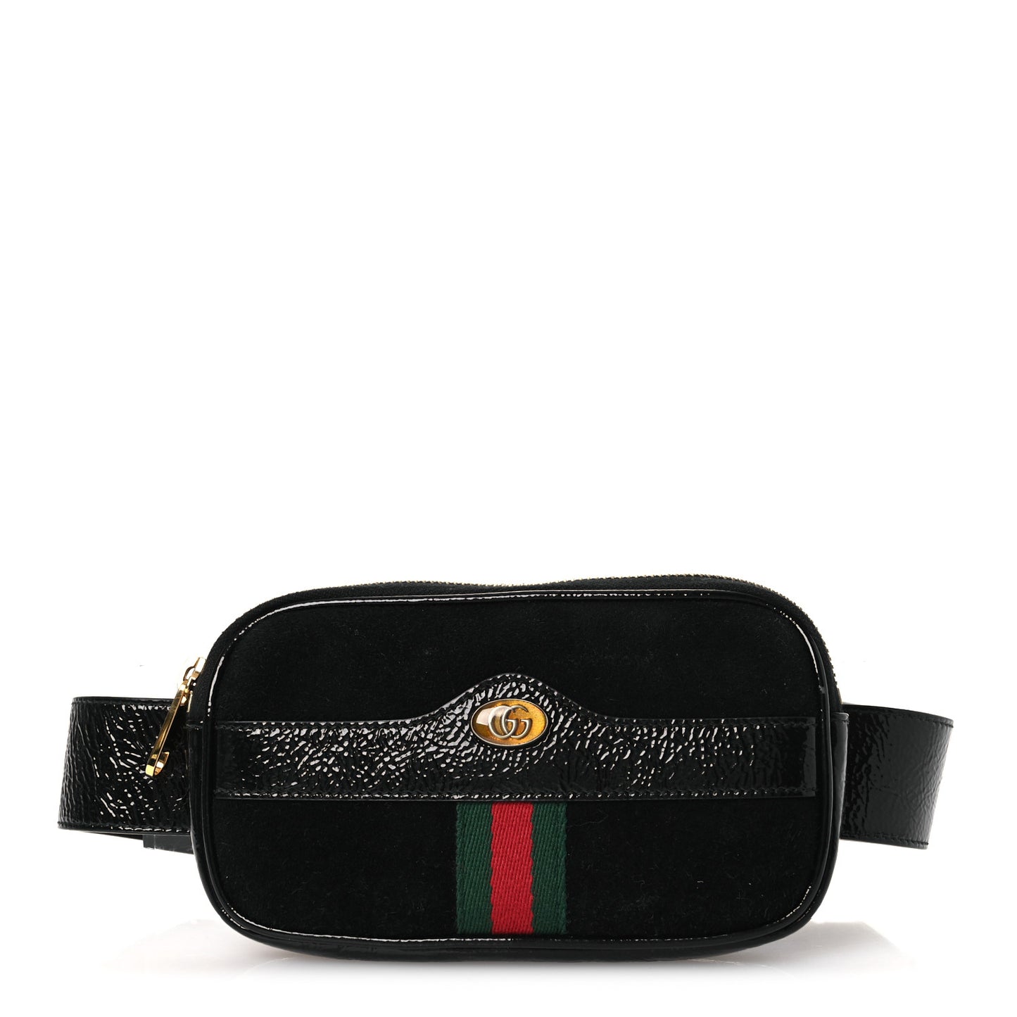 Suede Patent Ophidia Belted iPhone Case 85 34 Black