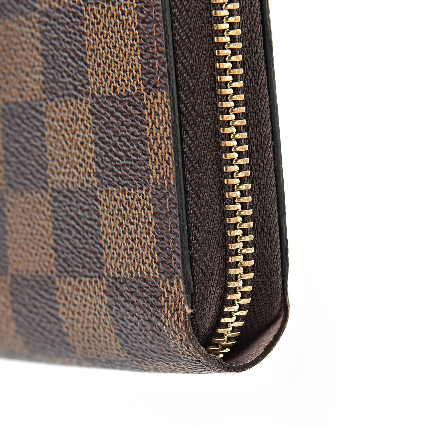 Louis Vuitton Damier Ebene Zippy Wallet Rose Ballerine 9 of 12