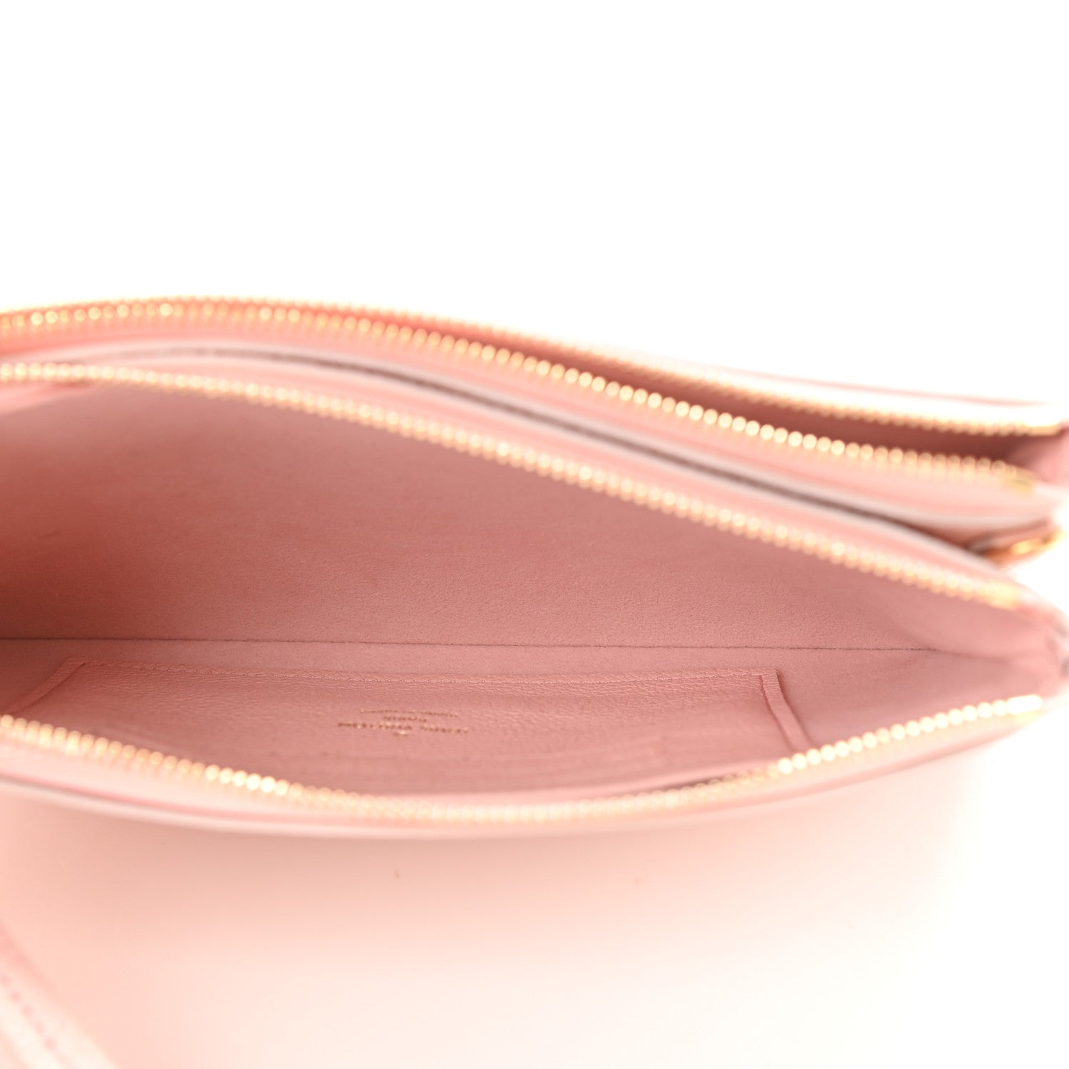Louis Vuitton Empreinte Monogram Double Zip Pochette Rose 5 of 10