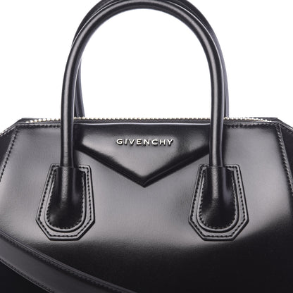 Givenchy Shiny Lord Calfskin Small Antigona Black 10 of 10