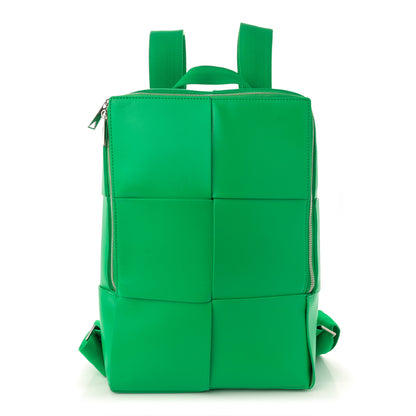 Bottega Veneta Calfskin Maxi Intrecciato Arco Backpack Parakeet 1 of 15