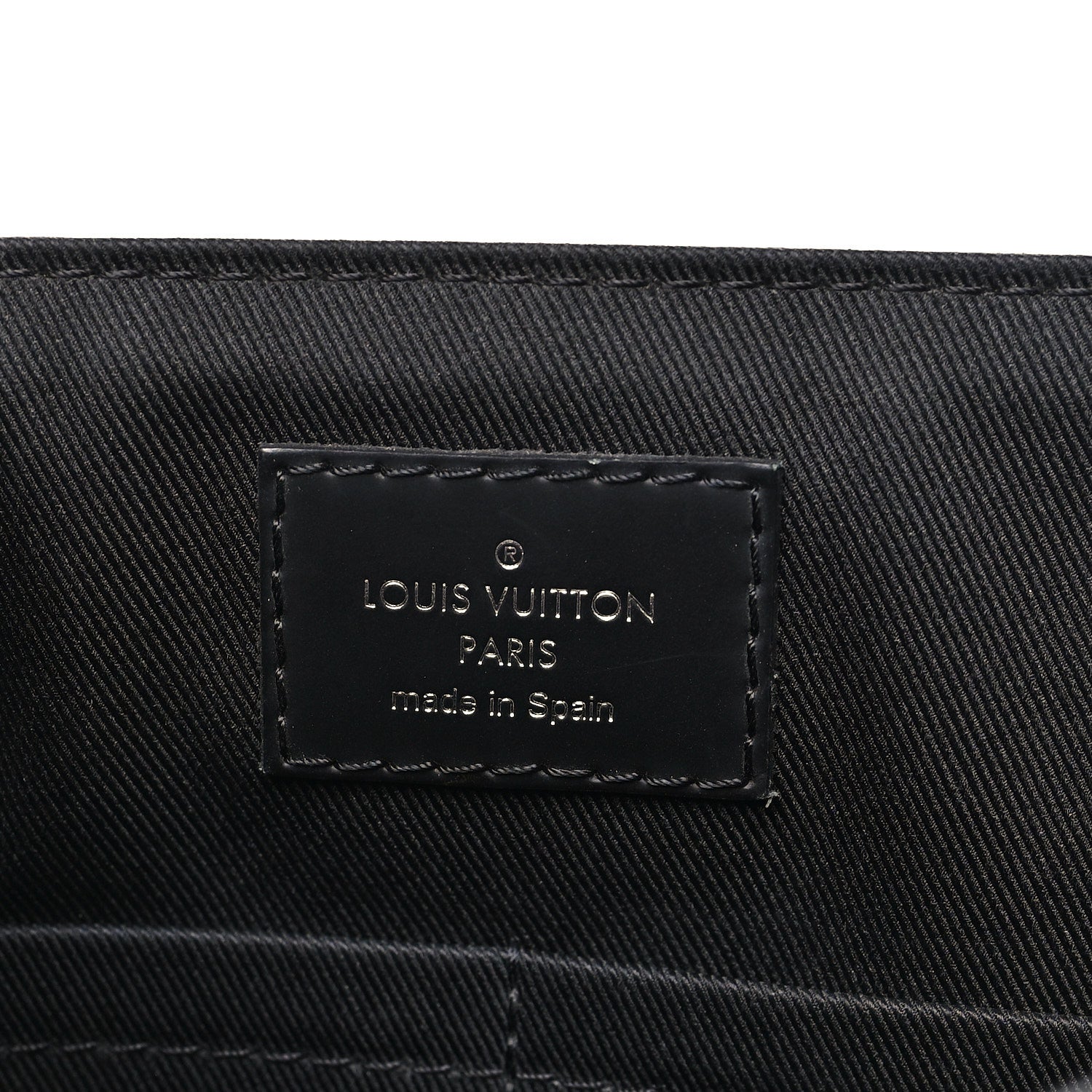 Louis Vuitton Monogram Eclipse Explorer PM Black 6 of 9