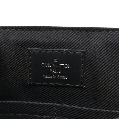 Louis Vuitton Monogram Eclipse Explorer PM Black 6 of 9