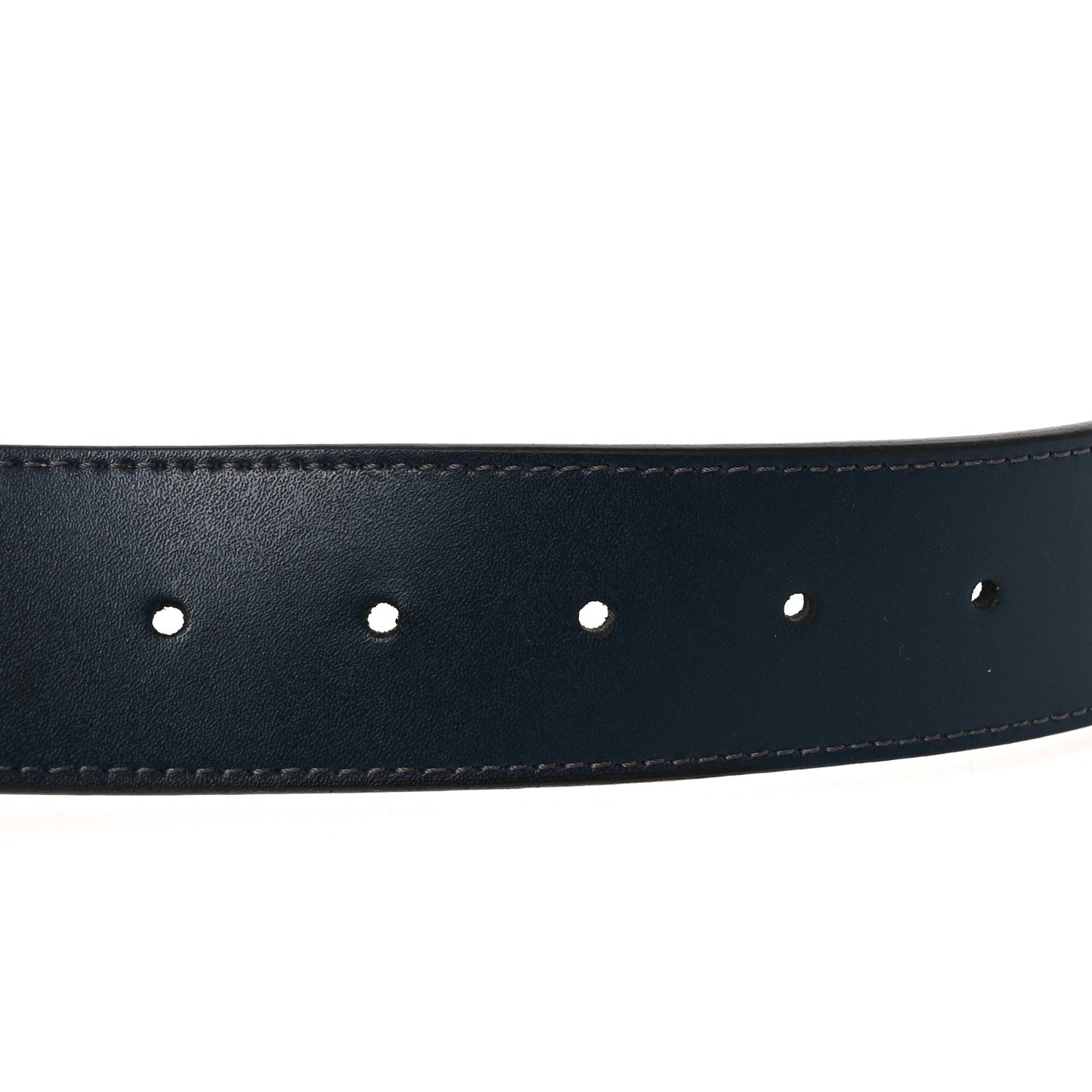Vitello Liberty F is Fendi Bi-Color Reversible Belt Notturno Nuvola