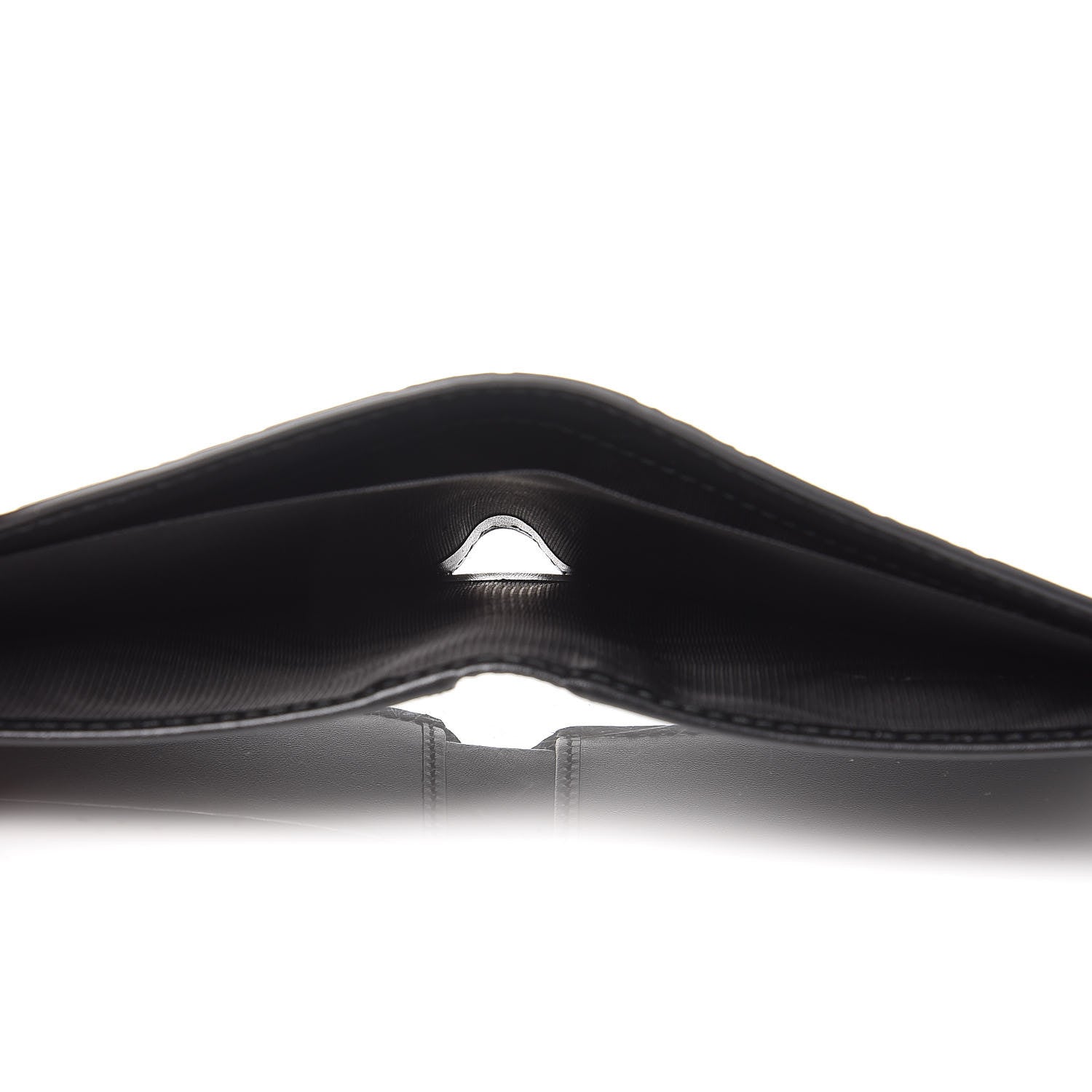 Gucci Guccissima Signature Dorian Bi-Fold Wallet Black 6 of 10