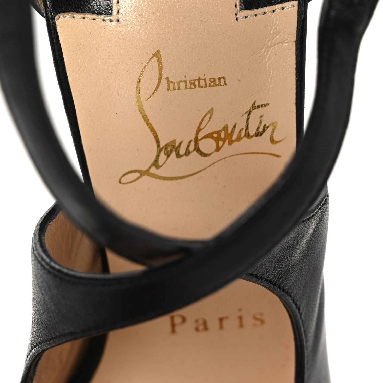 Christian Louboutin Calfskin Marlenarock 120 Pointed Toe Pumps 36.5 Black 5 of 7