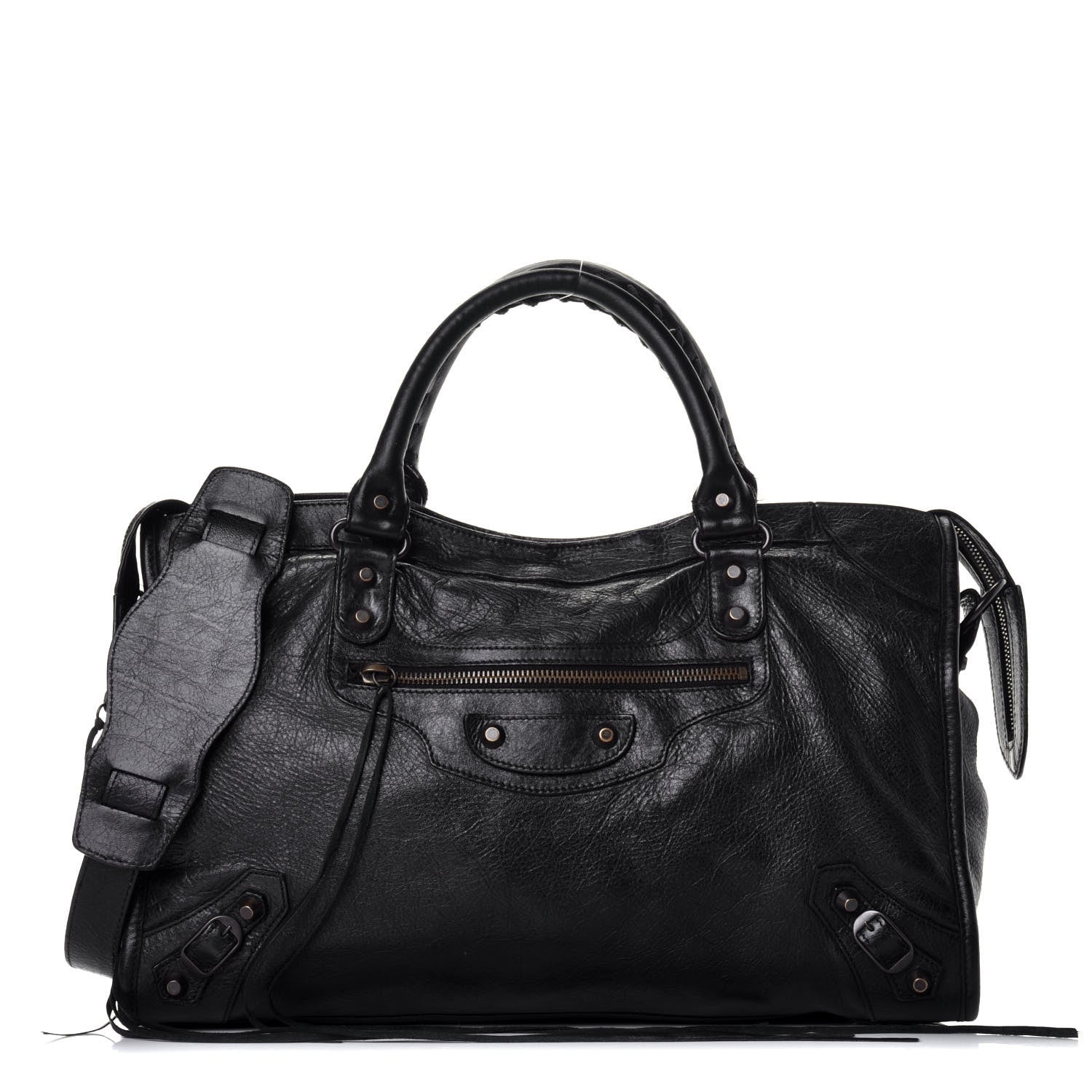 Balenciaga Agneau Classic Hardware City Black 1 of 8
