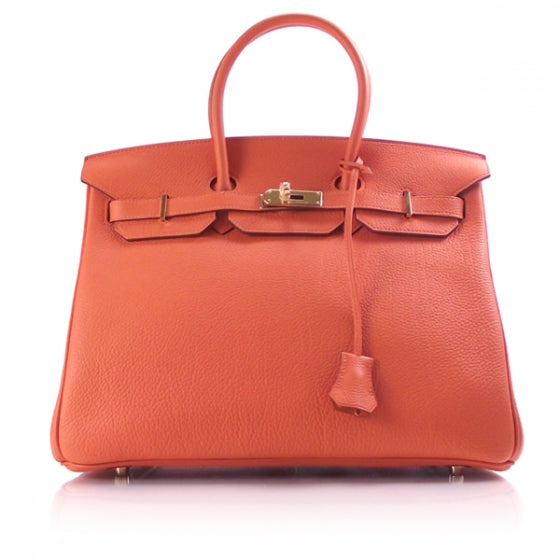 Togo BIRKIN 35 Orange