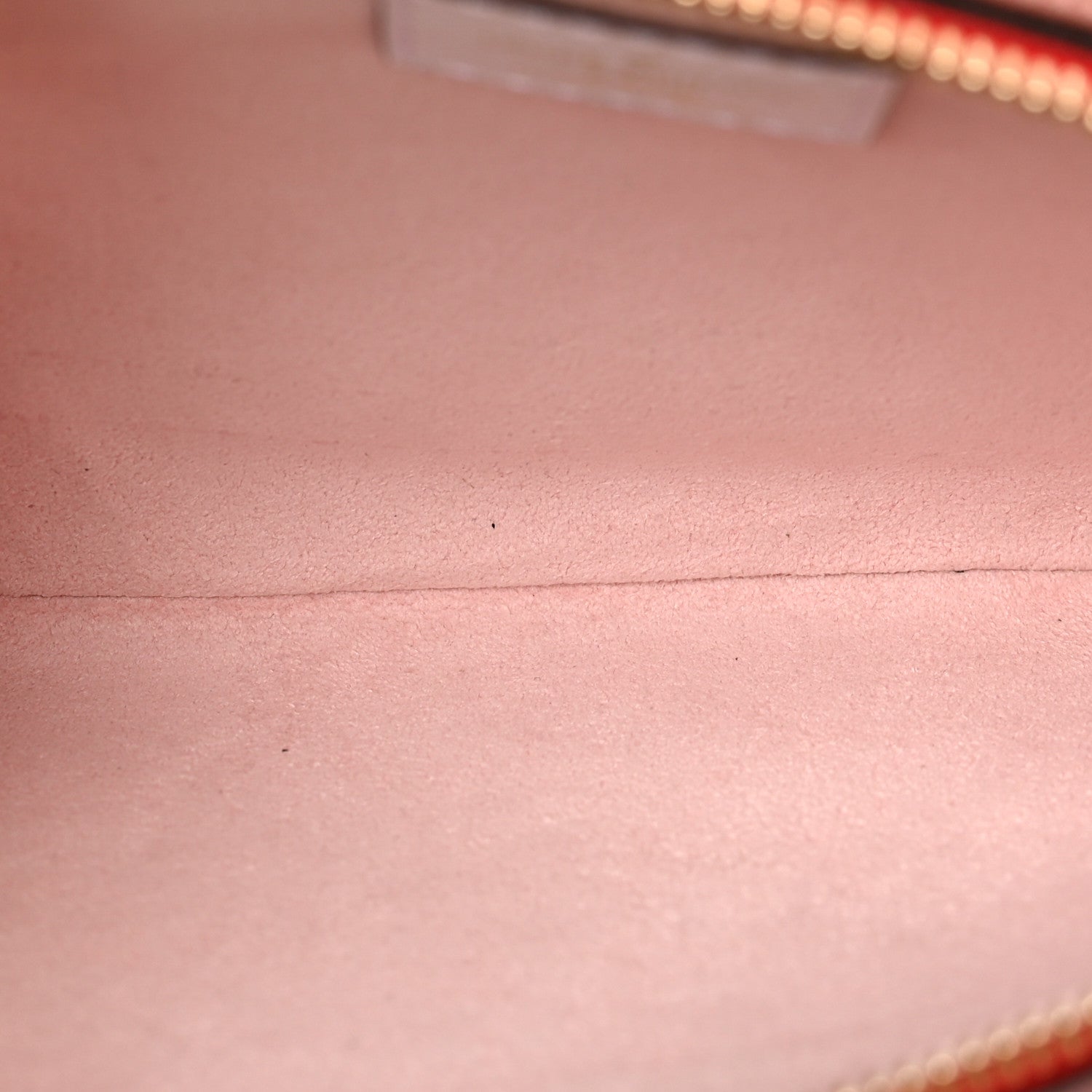 Louis Vuitton Monogram Giant Double Zip Pochette Rouge 5 of 8