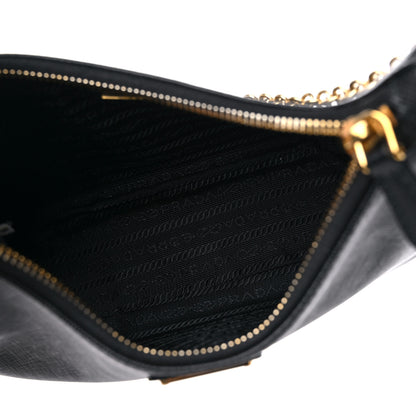 Prada Saffiano Lux Re-Edition 2005 Shoulder Bag Black 5 of 8