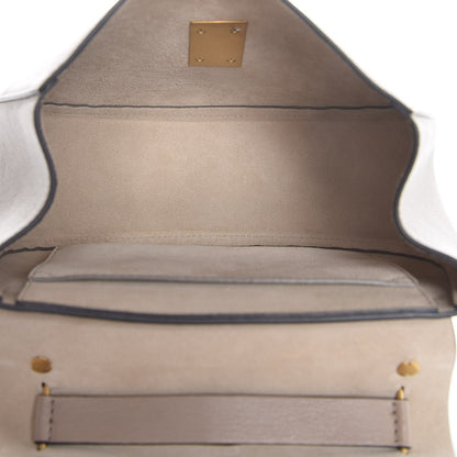 Chloe Grained Lambskin Drew Shoulder Bag Motty Grey 5 of 7