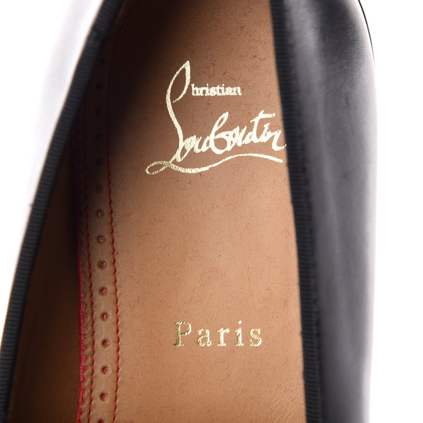 Calfskin Mens Luglion Flats 41 Black