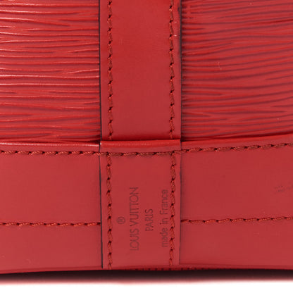 Louis Vuitton Epi Noe Castillan Red 7 of 8