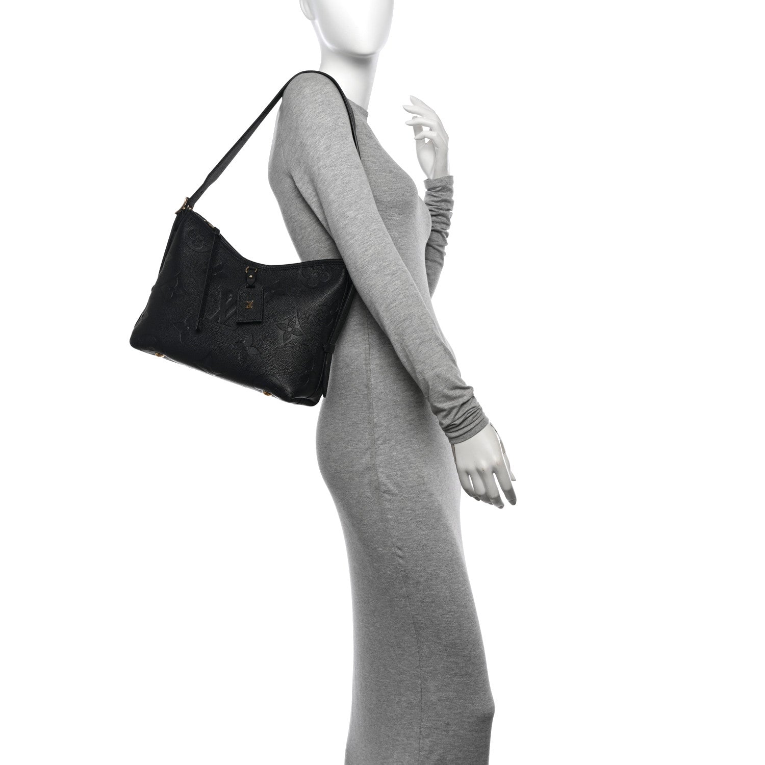Louis Vuitton Empreinte Carryall PM Black 2 of 11