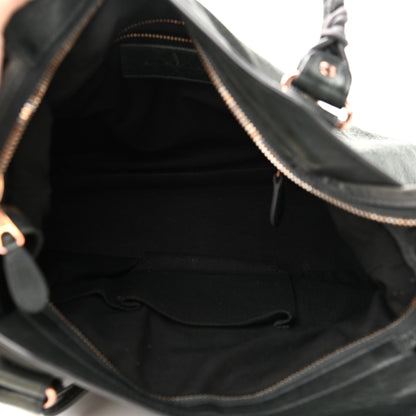 Balenciaga Agneau Giant 12 Rose Gold Hardware Town Anthracite 5 of 10