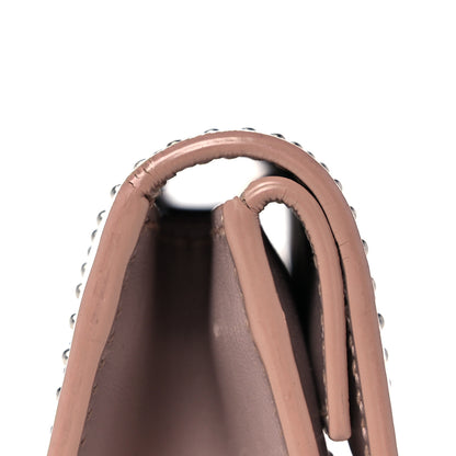 Alaia Calfskin Arabesque Studded Clutch Sable 17 of 18