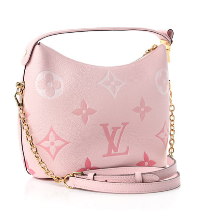 Louis Vuitton Empreinte Monogram Giant By The Pool Marshmallow Hobo PM Bouton De Rose 3 of 11