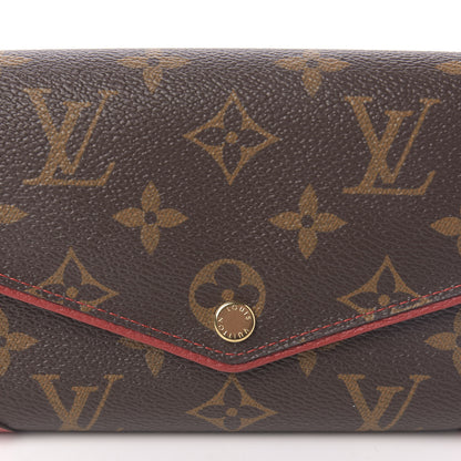Louis Vuitton Monogram Sarah Retiro Wallet Cherry 8 of 10