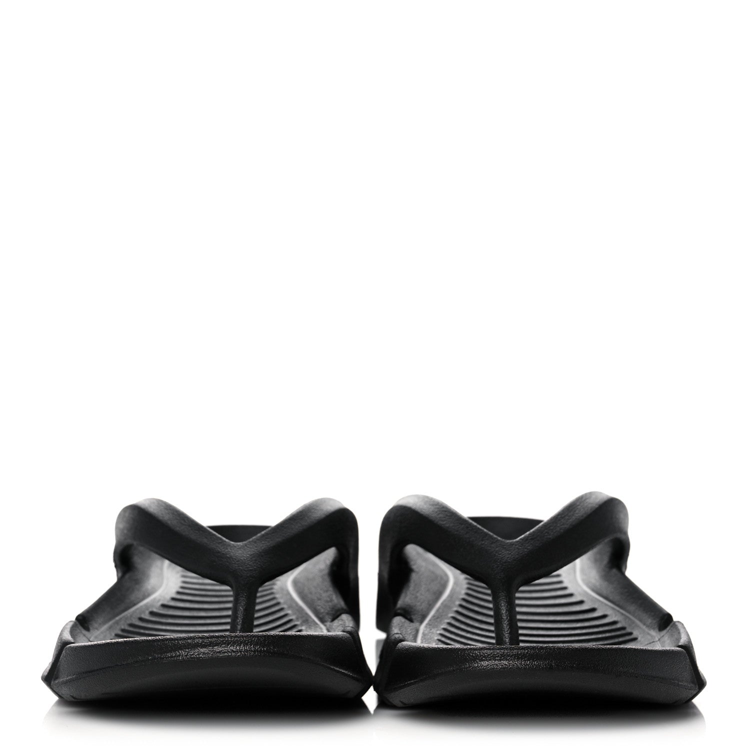 Balenciaga Rubber Womens Mold Thong Sandals 37 Black 2 of 7