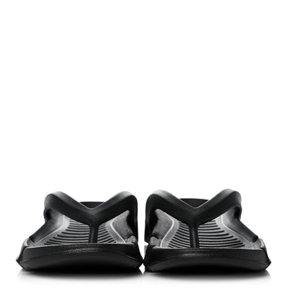 Balenciaga Rubber Womens Mold Thong Sandals 37 Black 2 of 7
