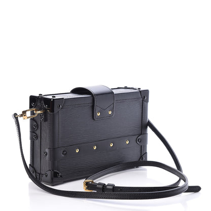 Louis Vuitton Epi Petite Malle Black 3 of 10