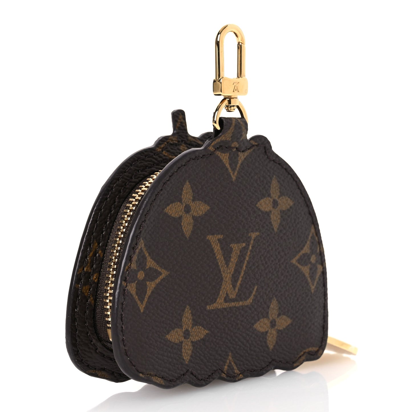 LV X YK Monogram Pumpkin Coin Purse