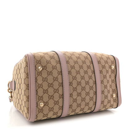 Gucci Monogram Medium Joy Boston Light Pink 4 of 13