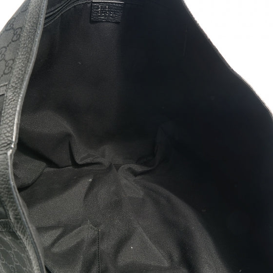 Monogram Large Abbey Tote Black