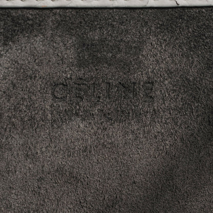 Celine Python Medium Phantom Luggage Grey 6 of 7