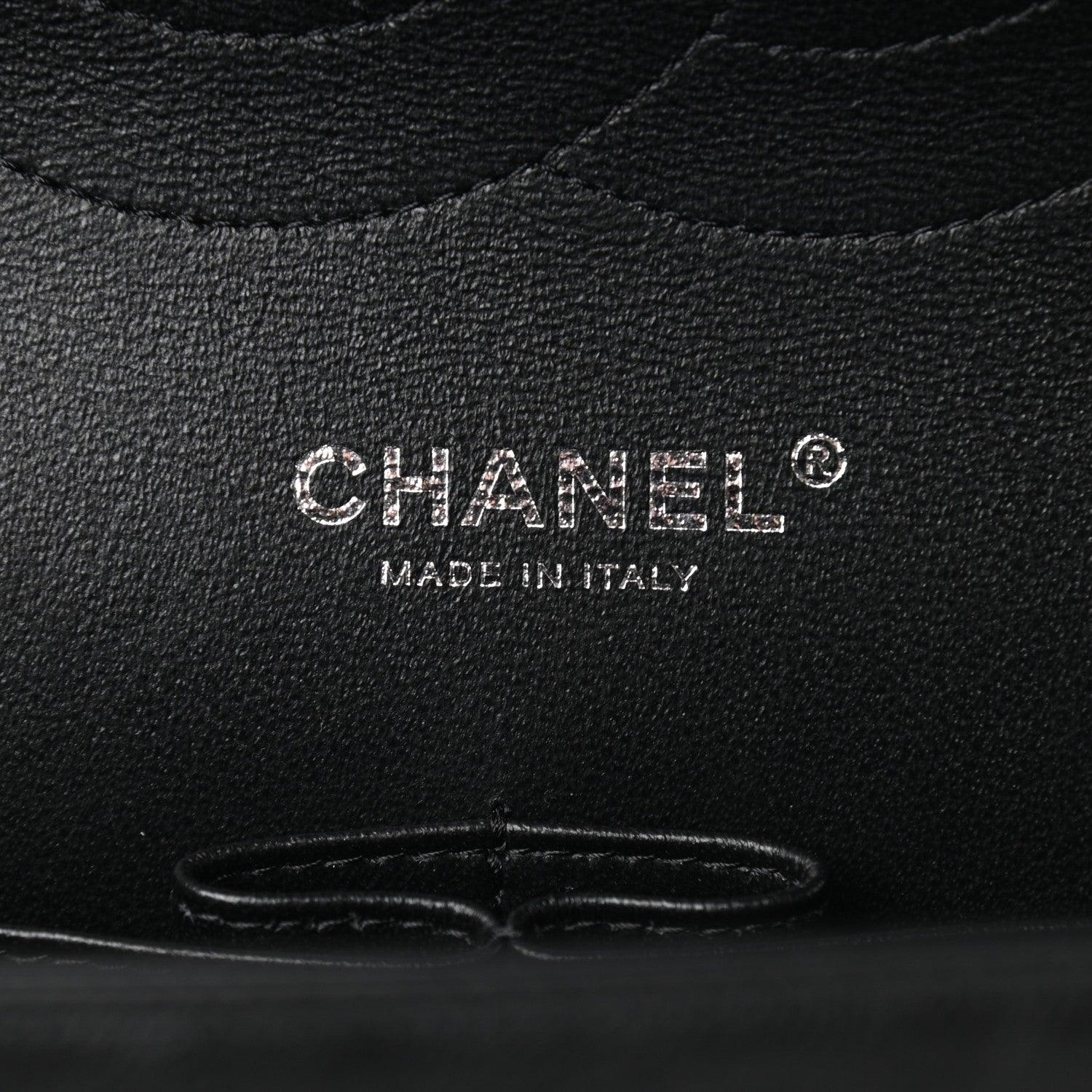 Chanel Crumpled Calfskin Quilted Jumbo Double Flap So Black 6 of 10